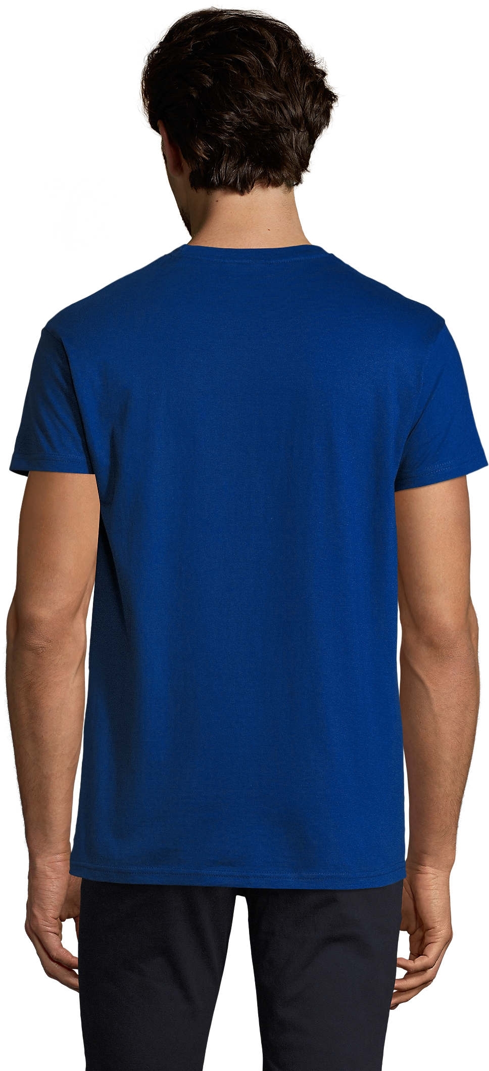 Футболка хлопковая мужская Sol’s Imperial 11500238 L ультрамарин фото 2
