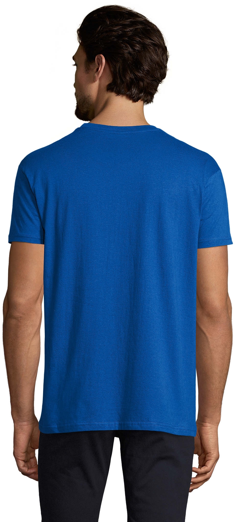 Футболка хлопковая мужская Sol’s Imperial 11500241 3XL ярко-синий фото 2