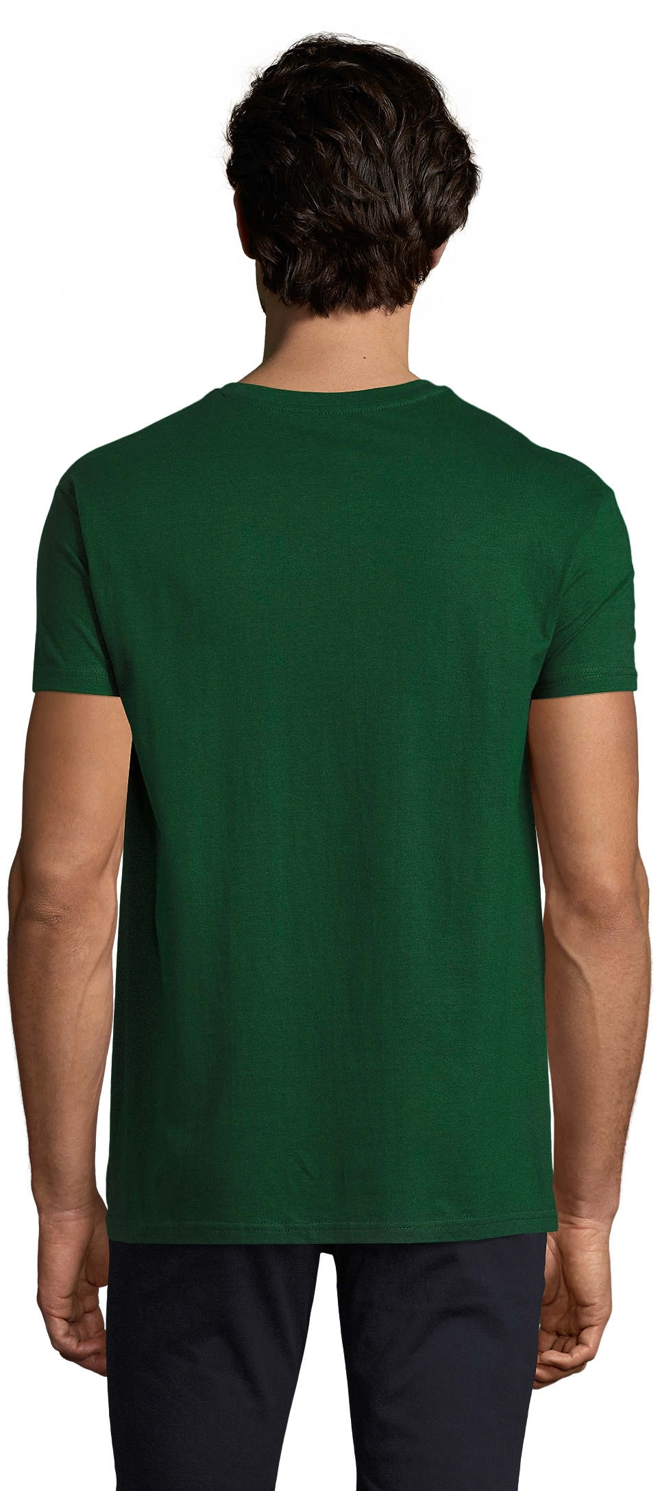 Футболка хлопковая мужская Sol’s Imperial 11500264 3XL темно-зеленый фото 2
