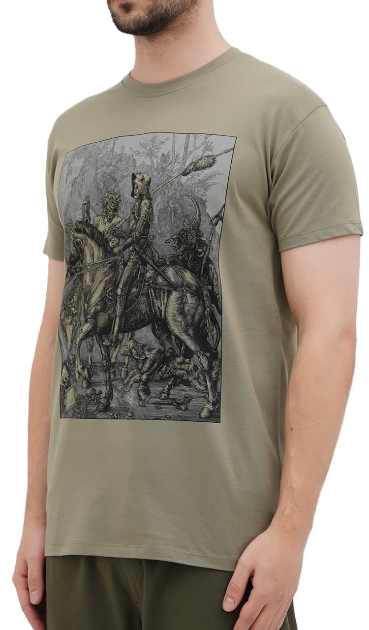 Футболка мужская хлопковая Sol’s Imperial 11500268/394 L хаки фото 3