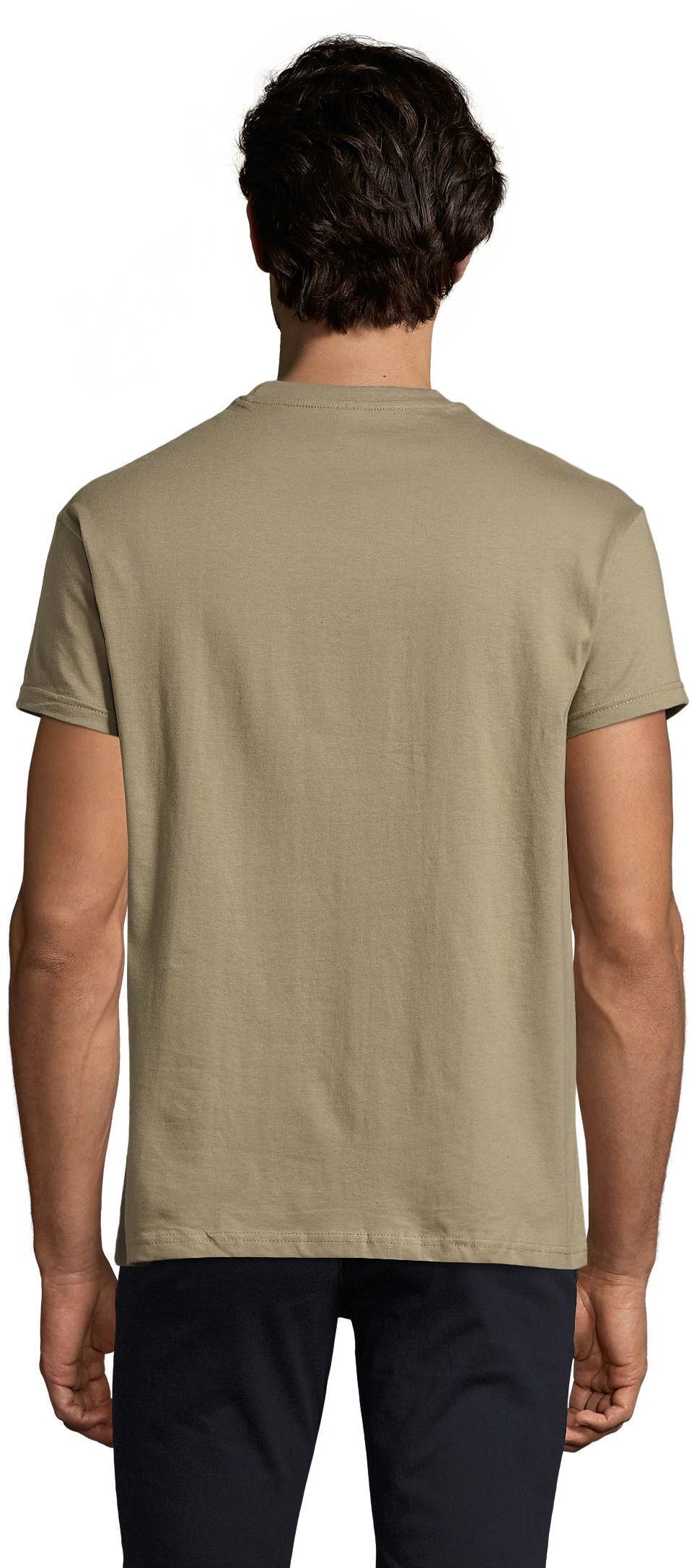 Футболка хлопковая мужская Sol’s Imperial 11500268 L хаки фото 2