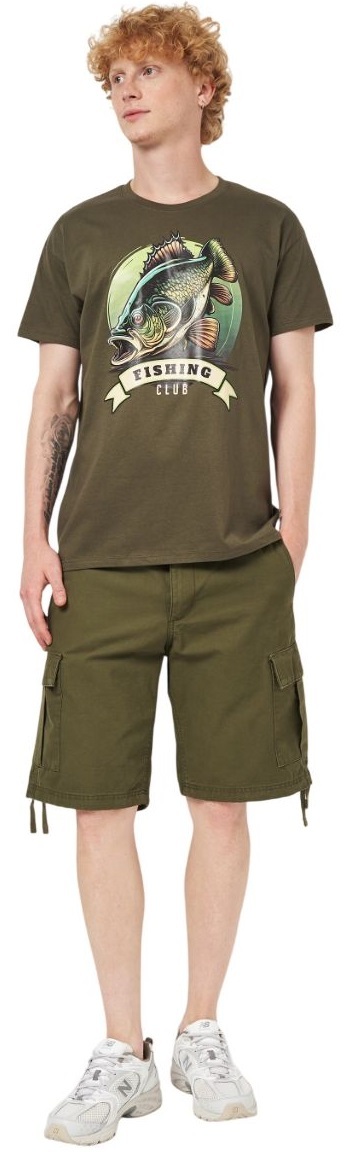 Футболка хлопковая мужская Sol’s Imperial 11500269/400 L Хаки фото 3