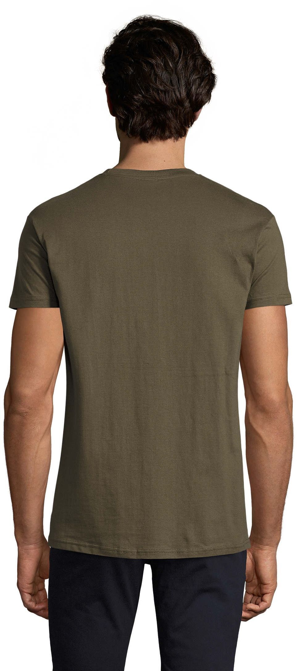 Футболка хлопковая мужская Sol’s Imperial 11500269 3XL армейский фото 2
