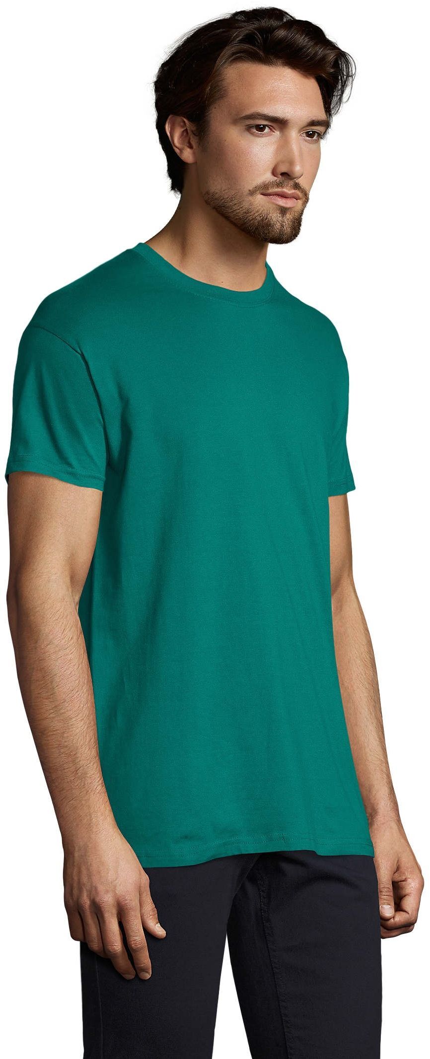 Футболка хлопковая мужская Sol’s Imperial 11500270 L изумрудный фото 3