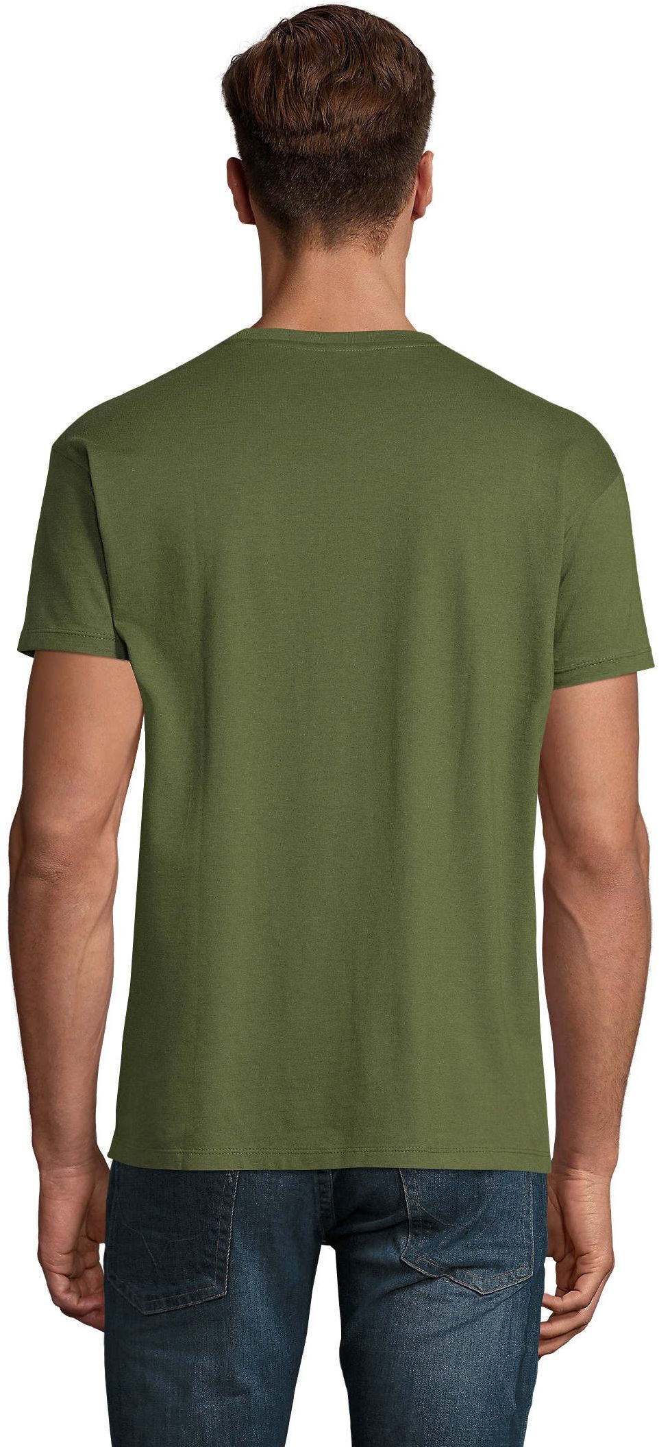 Футболка хлопковая мужская Sol’s Imperial 11500289 L темный хаки фото 