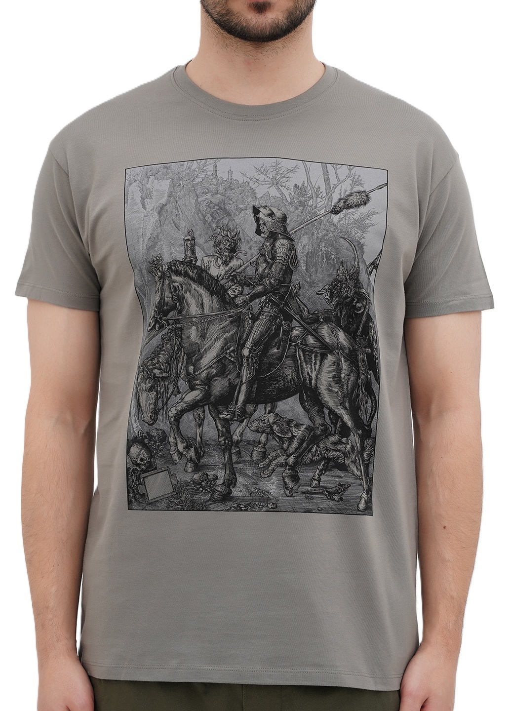 Футболка хлопковая мужская Sol’s Imperial 11500330/394 XL светло-армейский фото 