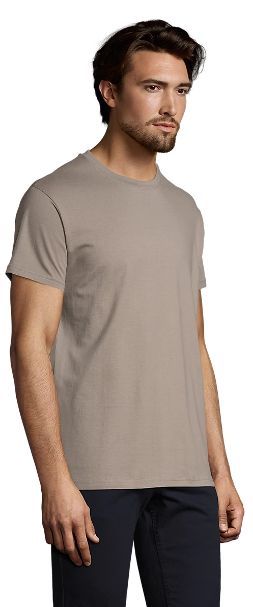 Футболка бавовняна чоловіча Sol’s Imperial 11500330 L світло-армійськийфото3