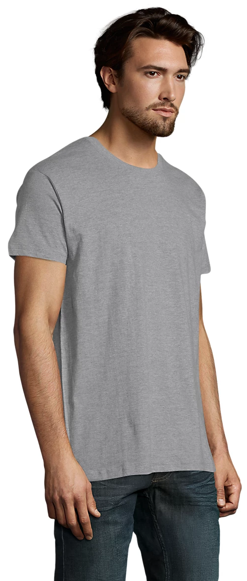 Футболка чоловіча Sol’s Imperial 11500350 3XL сірий меланжфото3