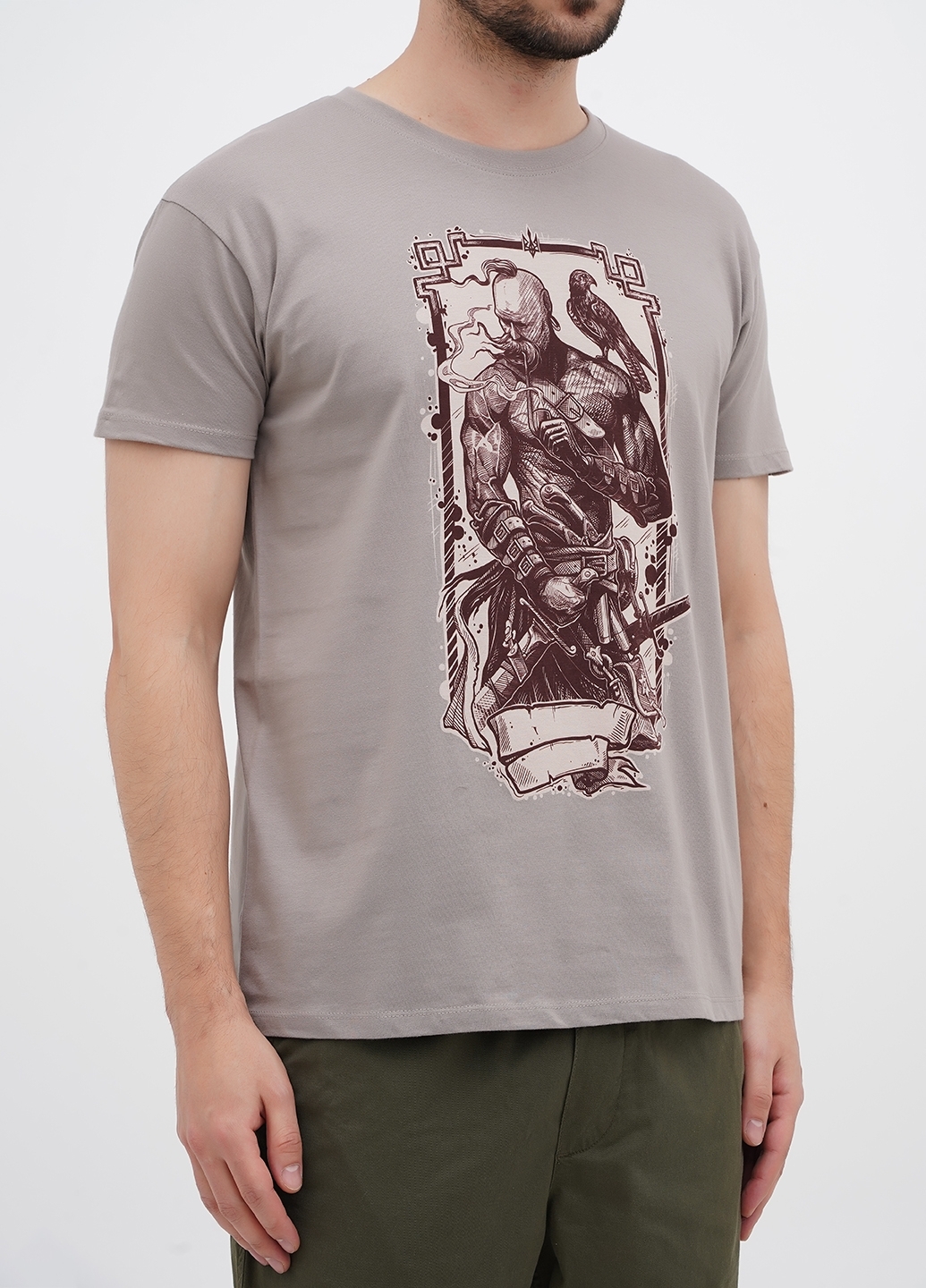 Футболка бавовняна чоловіча Sol’s Imperial 11500380/396 L світло-сірийфото3