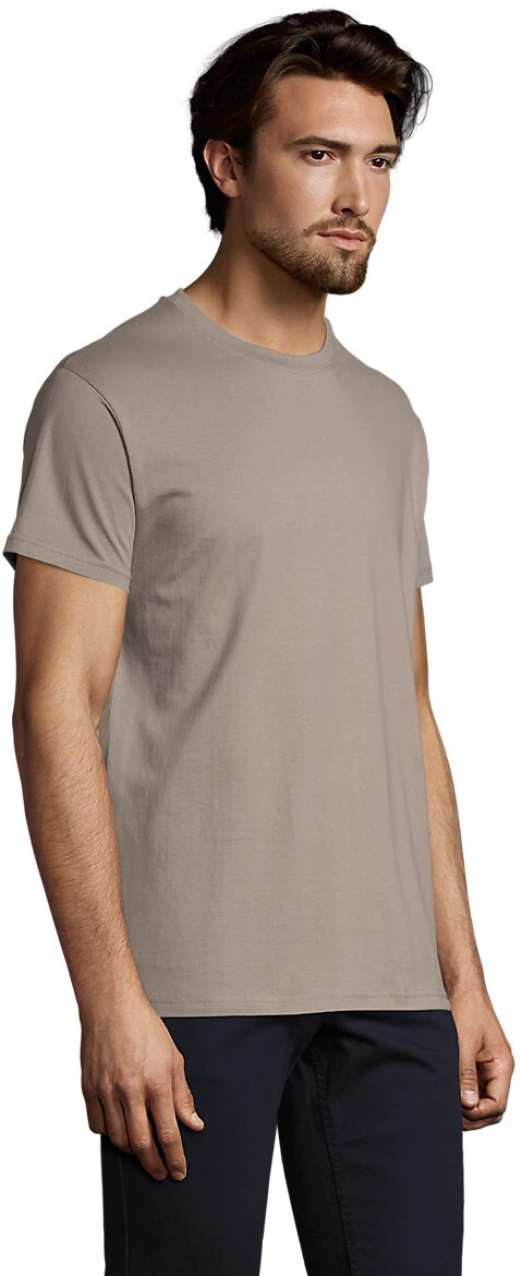 Футболка бавовняна чоловіча Sol’s IMPERIAL 11500380 L світло-сірийфото3