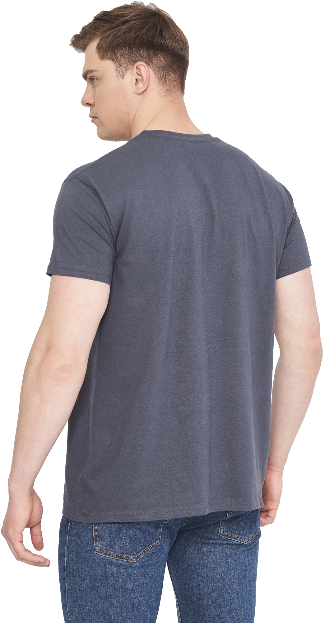 Футболка мужская хлопковая Sol’s Imperial 11500381/96 L графитовый фото 2