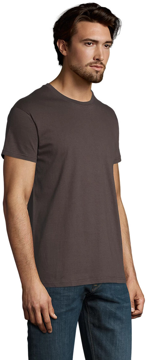 Футболка бавовняна чоловіча Sol’s IMPERIAL 11500384 3XL темно-сірийфото3