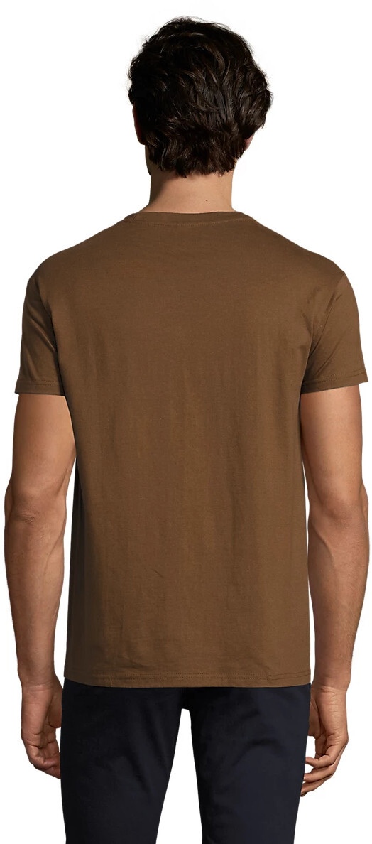 Футболка хлопковая мужская Sol’s Imperial 11500397 L темно-коричневый фото 2