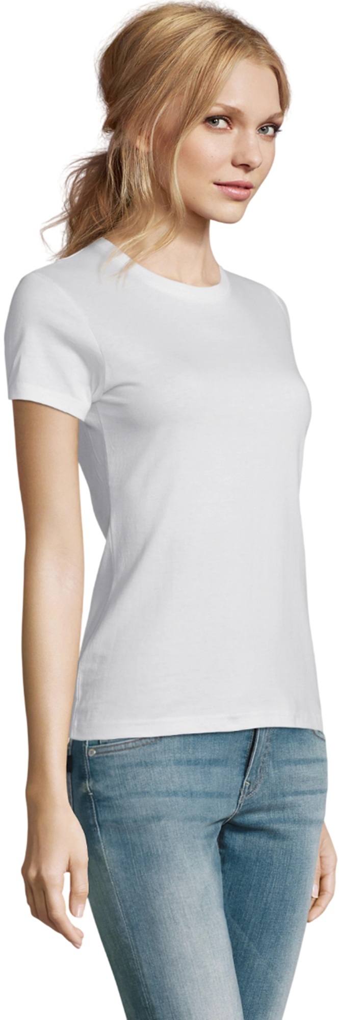 Футболка женская хлопковая Sol’s Imperial women 11502102 L белый фото 3