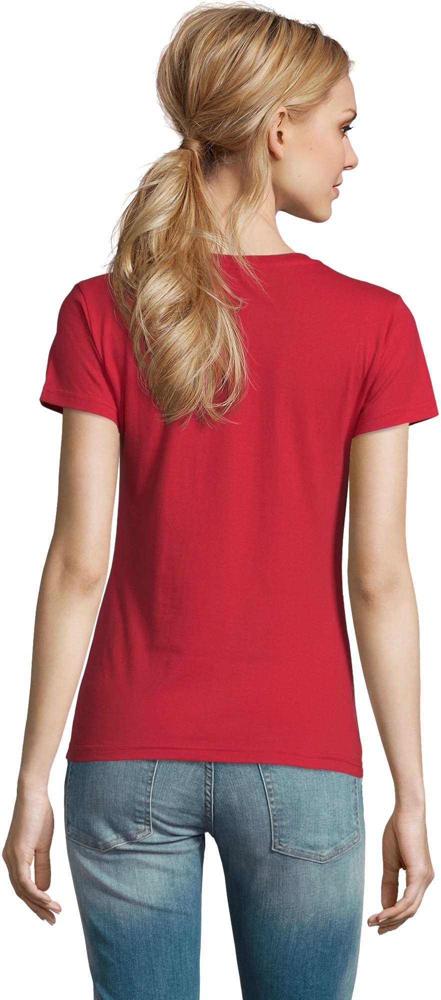 Футболка женская хлопковая Sol’s Imperial women 11502145 L красный фото 2