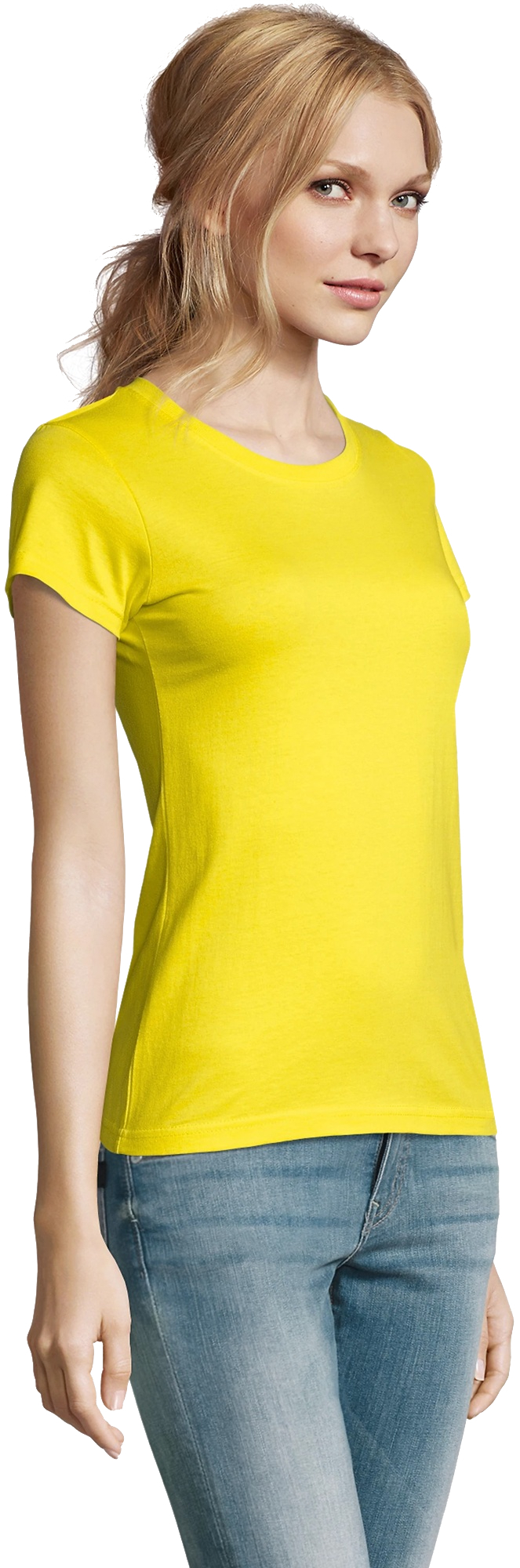 Футболка женская хлопковая Sol’s Imperial women 11502301 L желтый фото 3