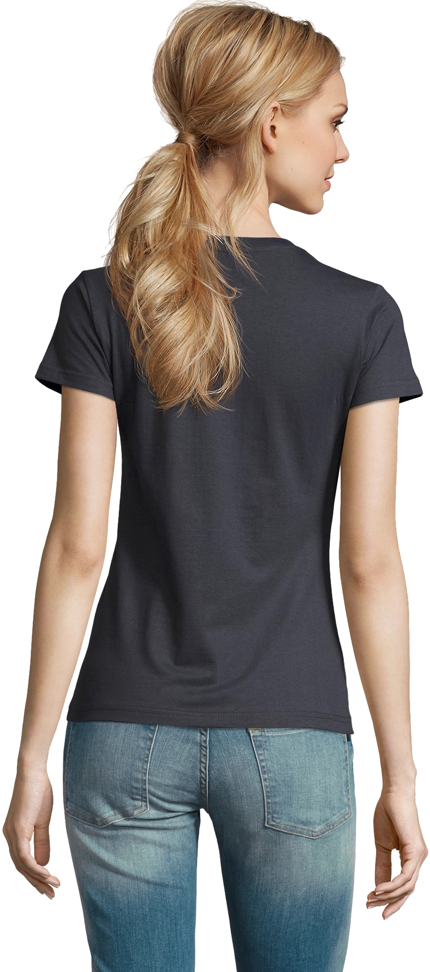 Футболка женская хлопковая Sol’s Imperial women 11502381 L графитовый фото 2