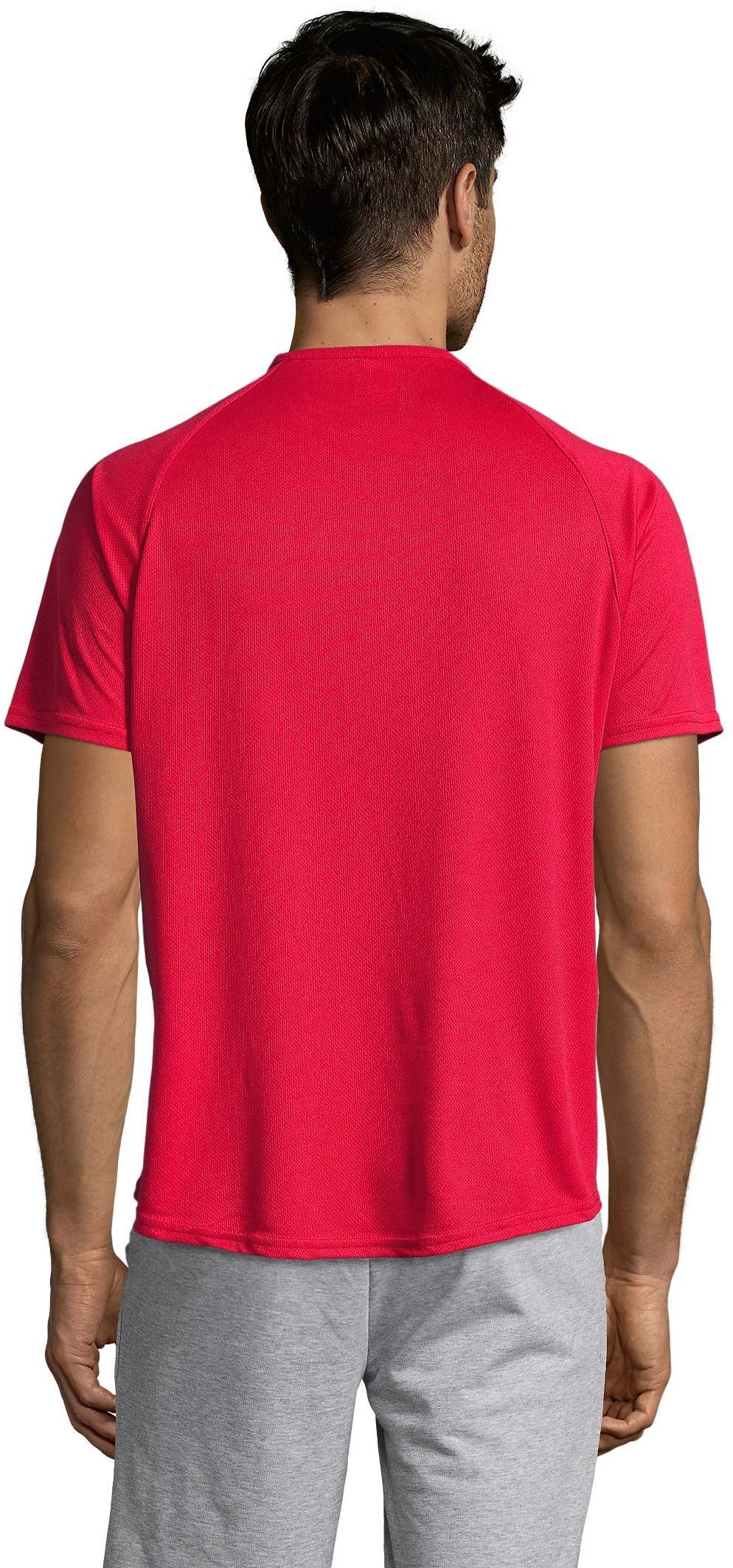 Футболка спортивная мужская Sol’s SPORTY 11939145 L красный фото 2