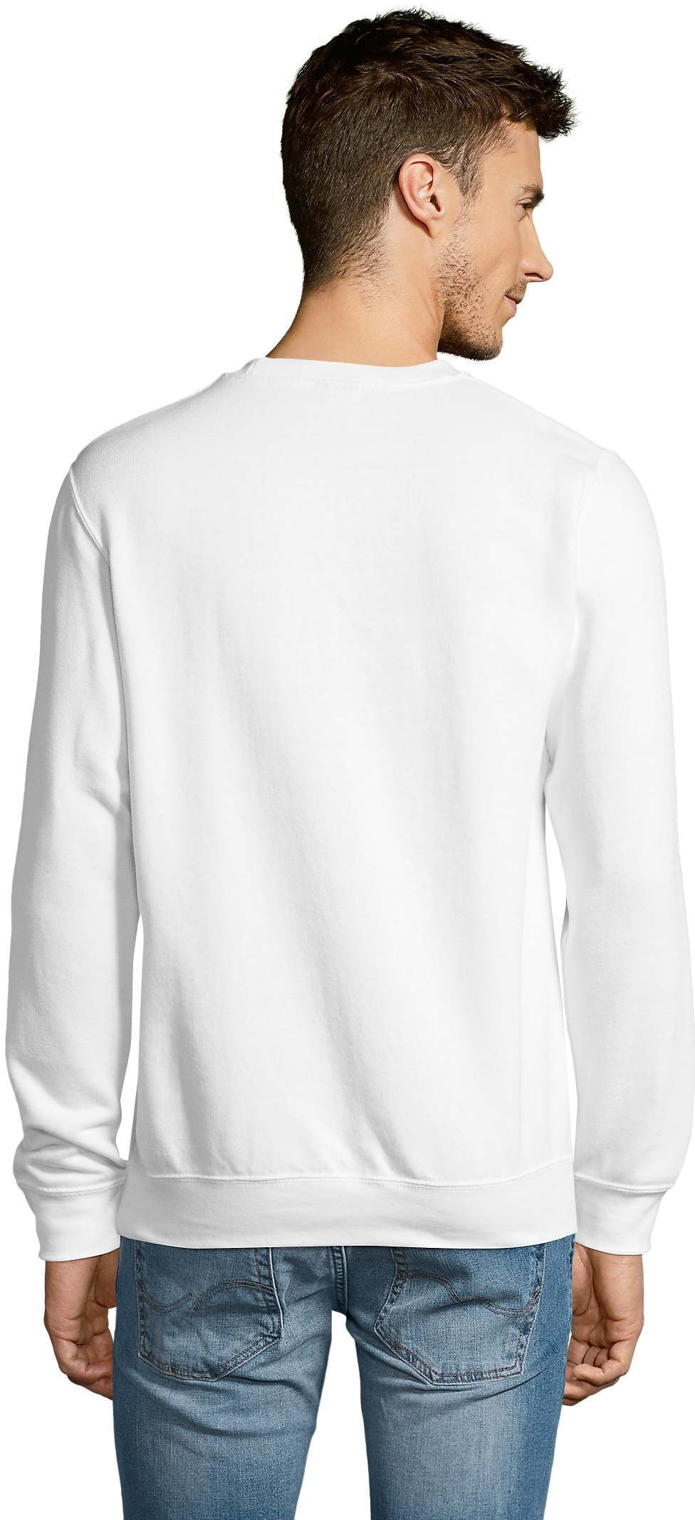 Свитшот мужской Sol’s NEW SUPREME 13250102 L белый фото 2