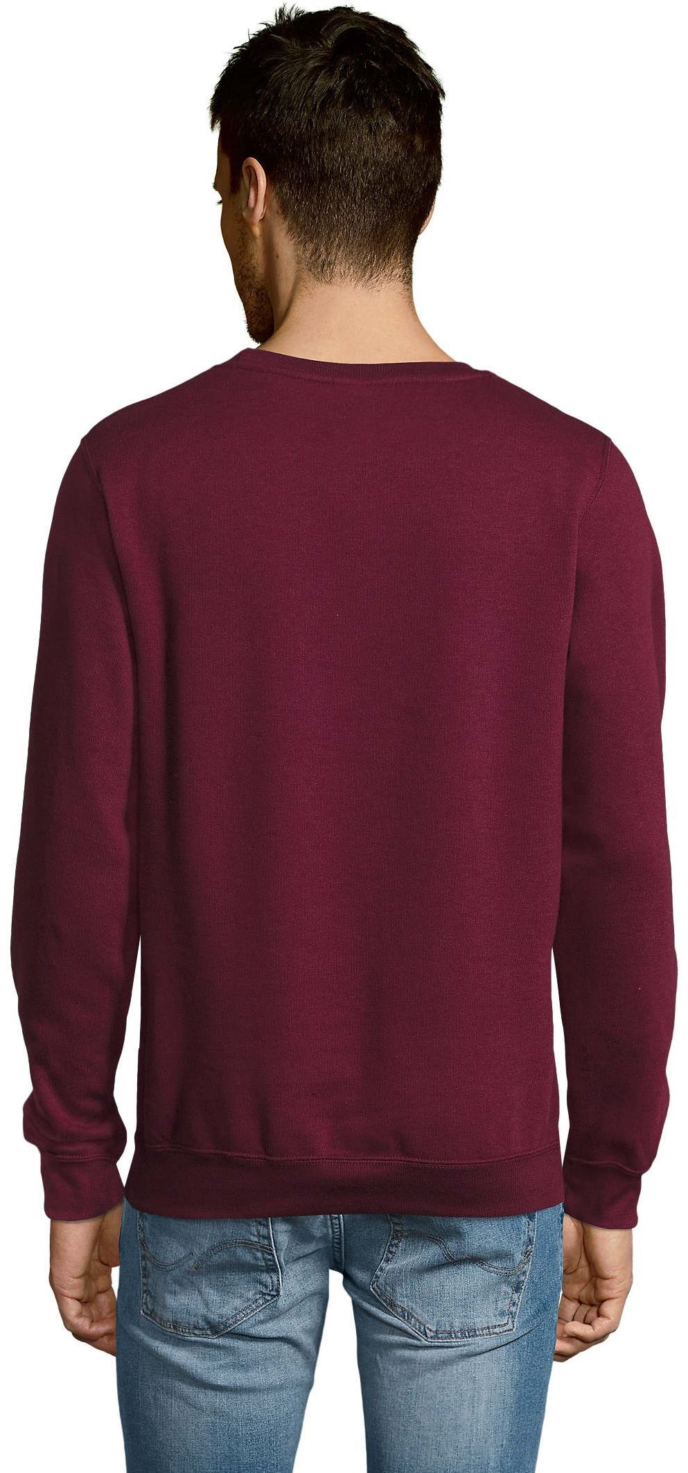 Свитшот мужской Sol’s NEW SUPREME 13250146 L бордовый фото 2