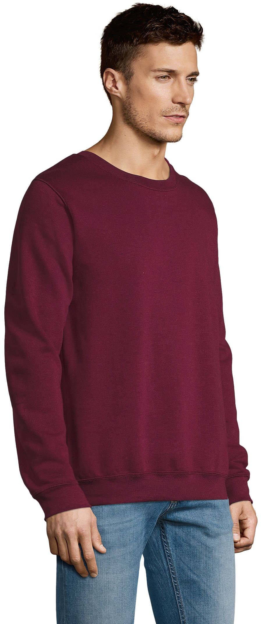 Свитшот мужской Sol’s NEW SUPREME 13250146 L бордовый фото 3