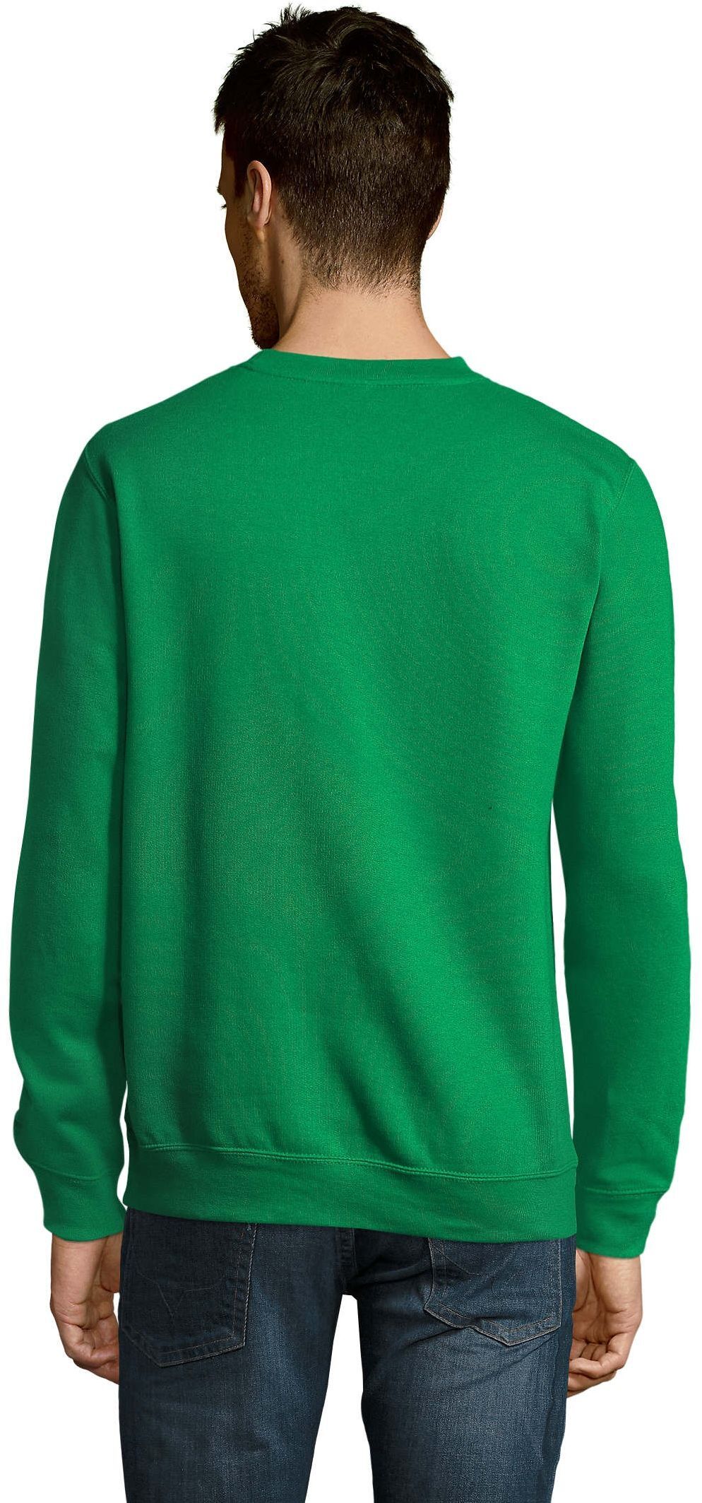Свитшот мужской Sol’s NEW SUPREME 13250272 L ярко-зеленый фото 2