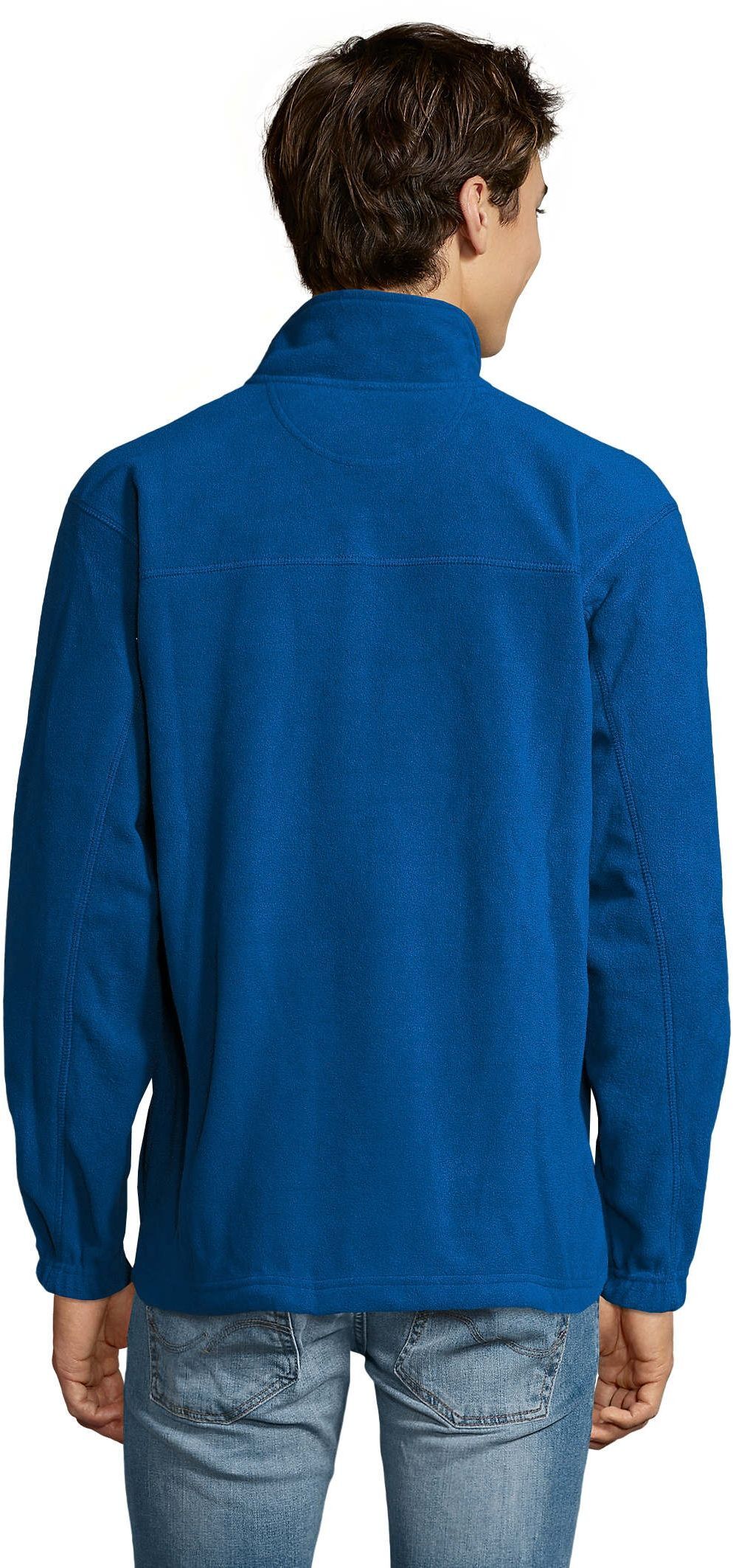 Флисовая кофта мужская Sol’s NORTH 55000241 L ярко-синий фото 2