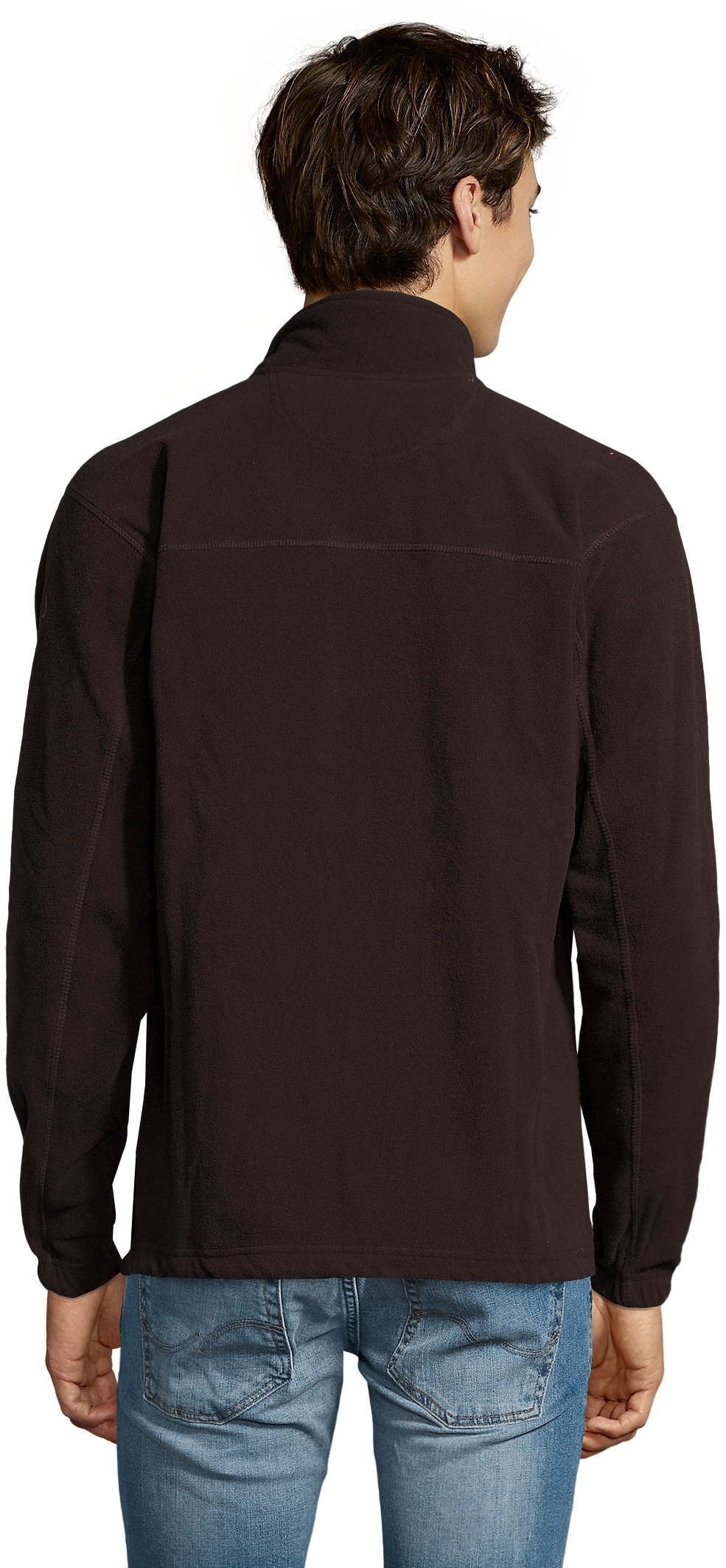 Флисовая кофта мужская Sol’s NORTH 55000394 L Коричневый фото 2