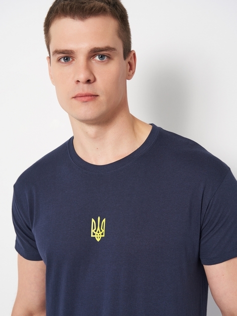 Футболка хлопковая Sol’s Regent Dtf11380319/259YC L темно-синий фото 4