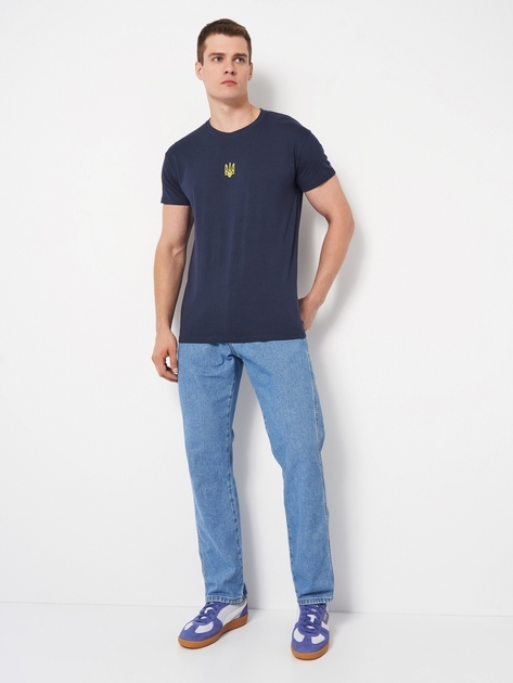 Футболка хлопковая Sol’s Regent Dtf11380319/259YC L темно-синий фото 3