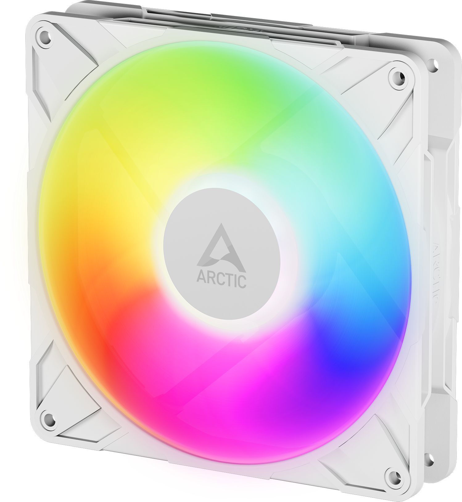 Набор из трех вентиляторов для корпуса ARCTIC P14 Pro A-RGB White 3 Pack (ACFAN00321A) фото 