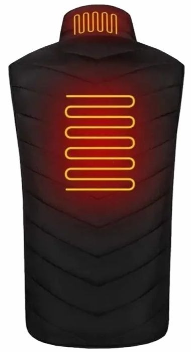 Жилет чоловіча Thermalli Val Cenis 10100105-01 3XL чорнийфото2