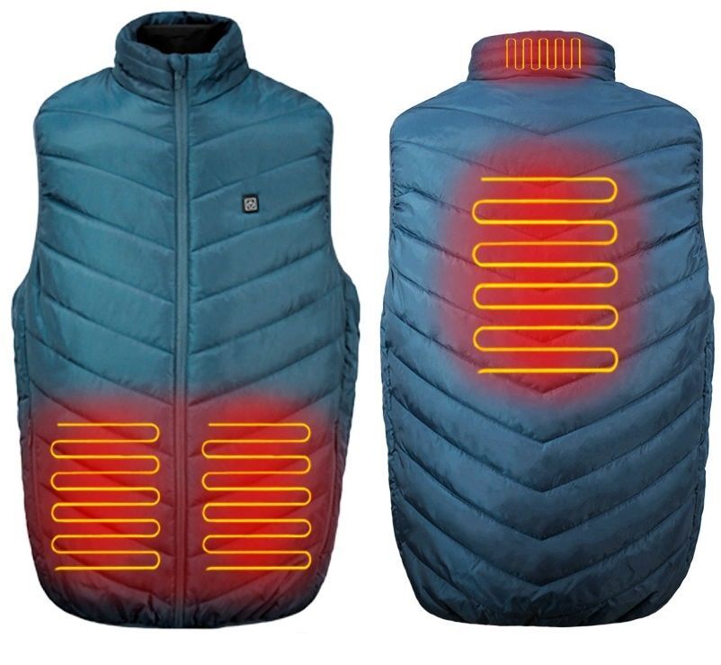 Жилет мужской Thermalli Val Cenis 10100105-44 3XL синий фото 3