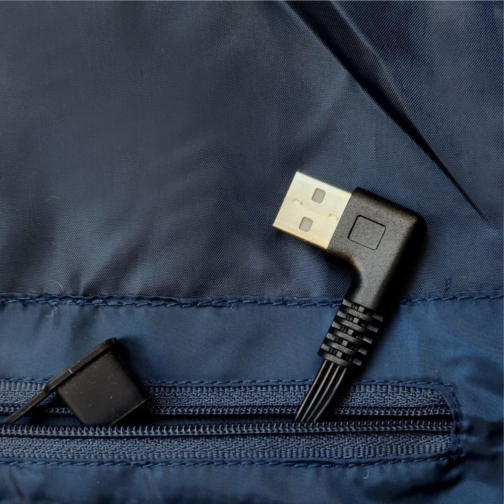 Жилет мужской Thermalli Val Cenis 10100105-44 3XL синий фото 7