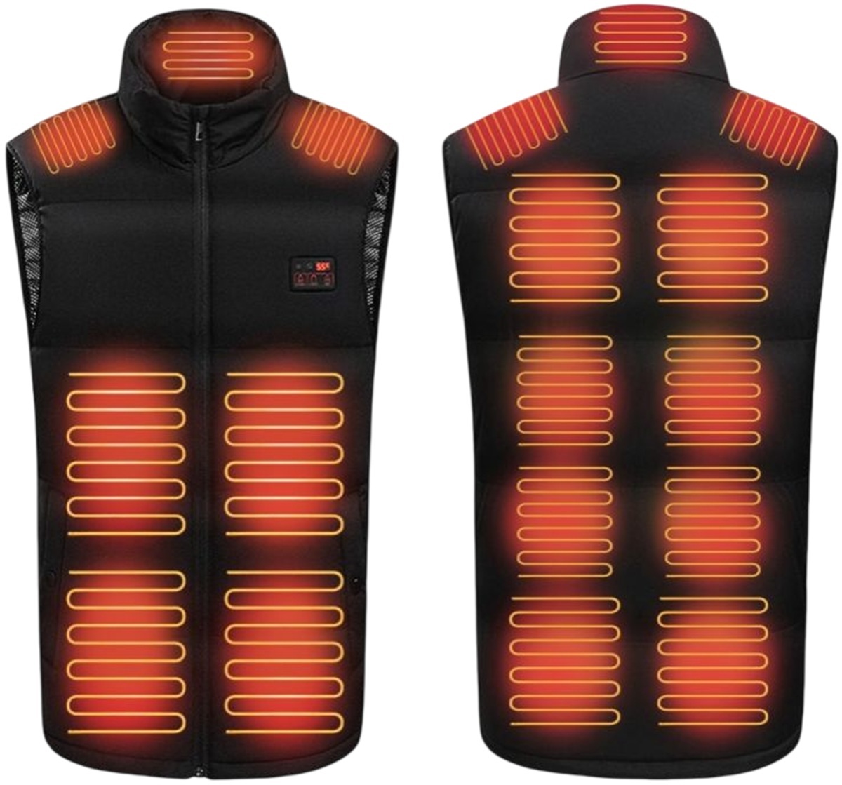 Жилет мужской Thermalli Morzine 10100305-01 L черный фото 3