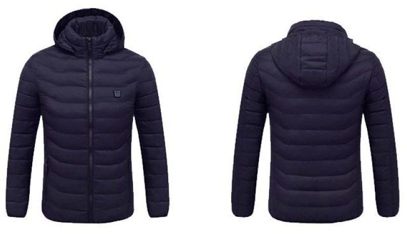 Куртка с подогревом мужская Thermalli Chamonix 10880044 XXL темно-синий фото 2