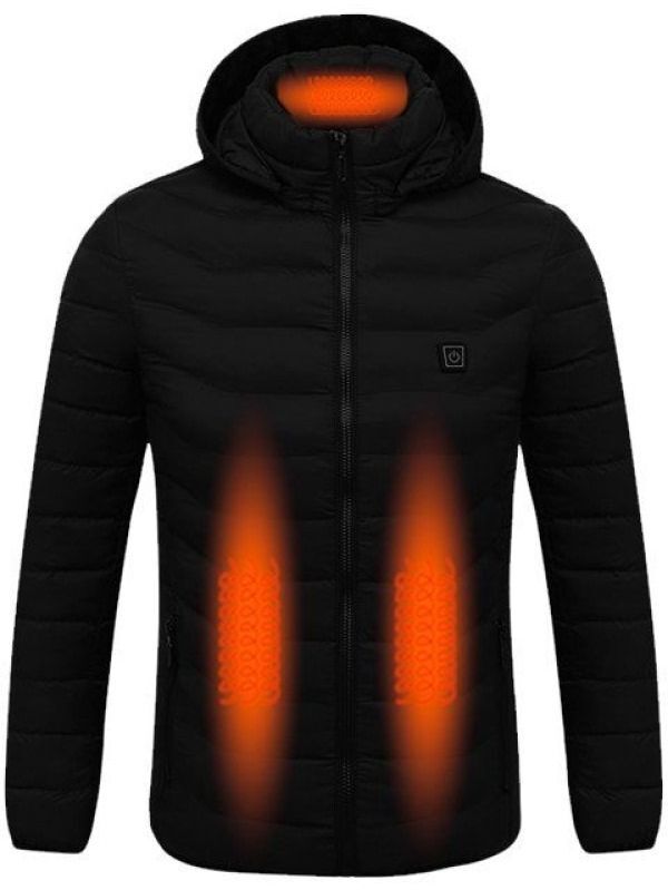 Куртка с подогревом мужская Thermalli Cimone 10880201 XXL черный фото 2