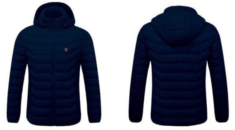 Куртка с подогревом мужская Thermalli Cimone 10880244 XXL темно-синий фото 3