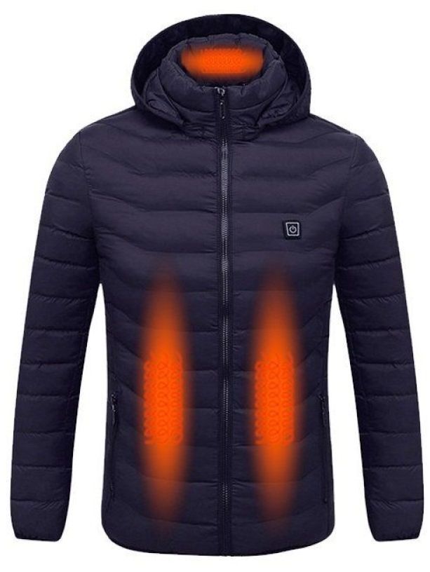 Куртка с подогревом мужская Thermalli Cimone 10880244 XXL темно-синий фото 4