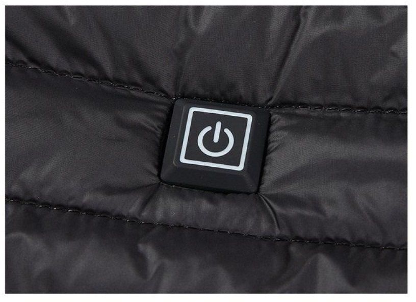 Куртка с подогревом мужская Thermalli Meribel 10880401 XXL черный фото 5