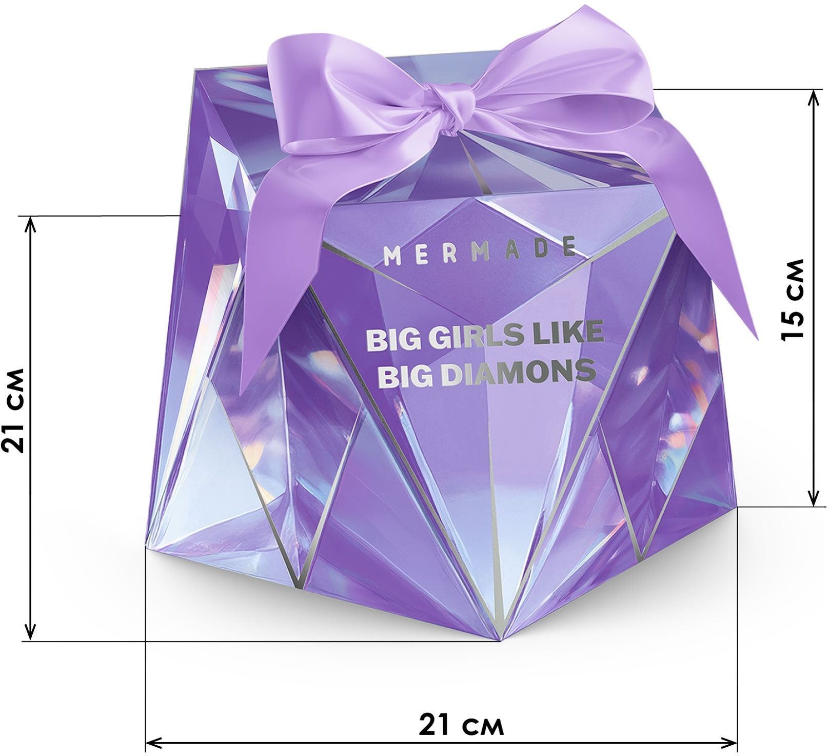 Подарочный набор ухода за телом Mermade Night In Paris Диамант фото 13