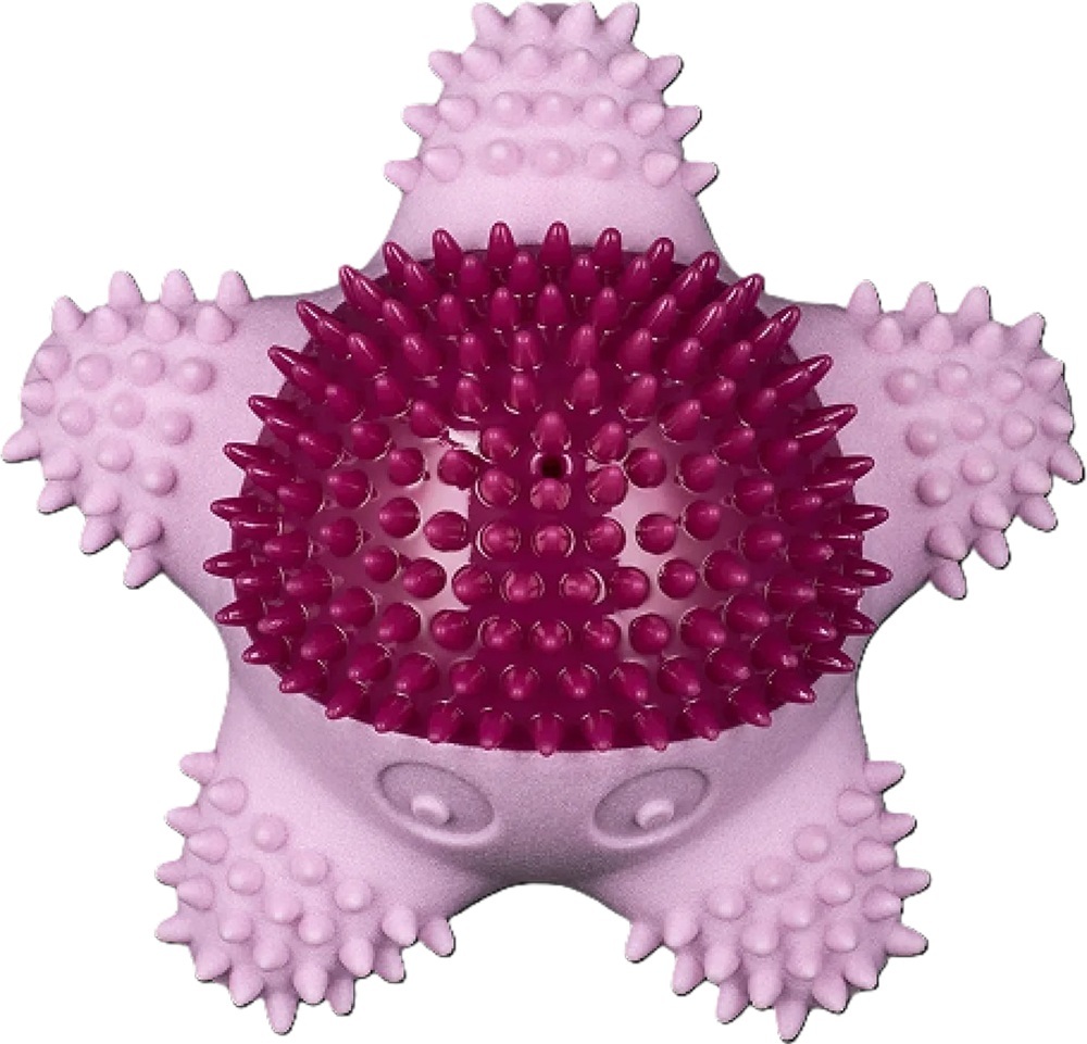 Игрушка AnimAll GrizZzly Baby Морская звезда Розово-лавандовая 13,3х12,7х5,8 см фото 2