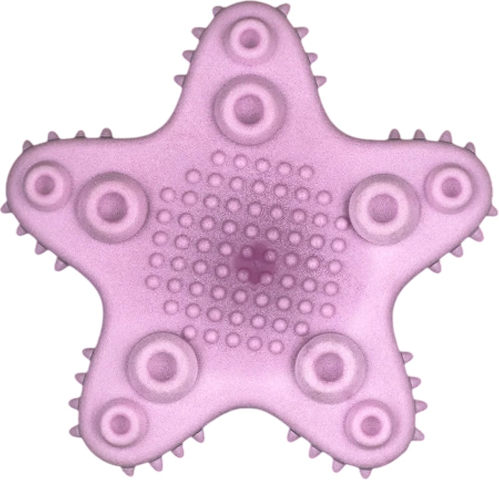 Игрушка AnimAll GrizZzly Baby Морская звезда Розово-лавандовая 13,3х12,7х5,8 см фото 4