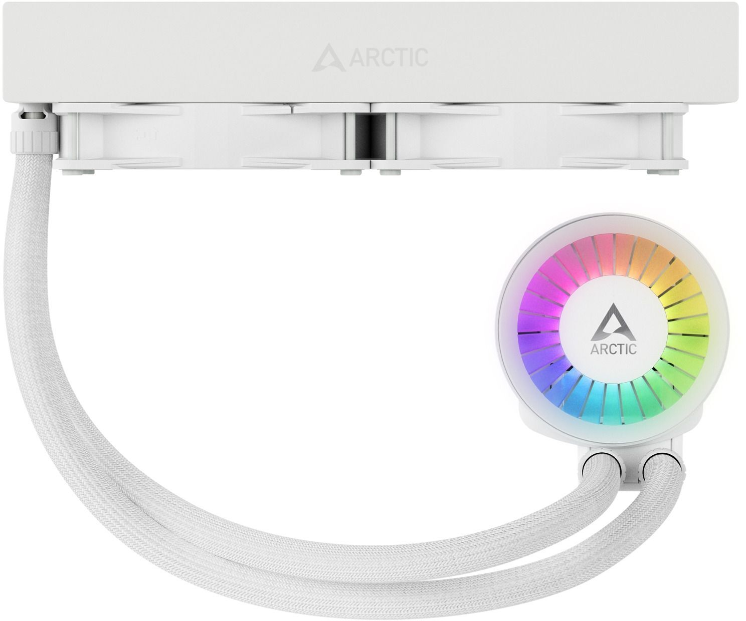 Система жидкостного охлаждения ARCTIC Liquid Freezer III 240 A-RGB White (ACFRE00150A) фото 7
