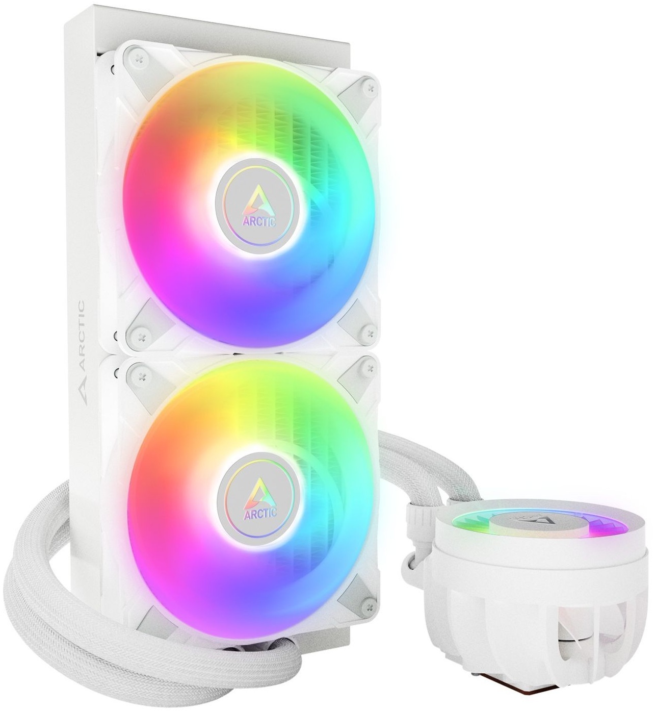 Система жидкостного охлаждения ARCTIC Liquid Freezer III 240 A-RGB White (ACFRE00150A) фото 4
