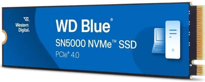 SSD накопитель WD G4 M.2 NVME 500GB BLUE SN5000 (WDS500G4B0E) фото2