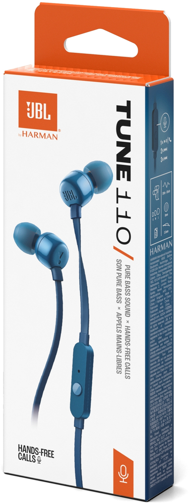 Навушники JBL T110 Eco Blue (JBLT110BLUE)фото8