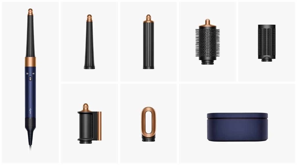 Стайлер Dyson Airwrap I.D. HS08 Straight+Wavy T1/T2 Prussian Blue/Rich Copper 107163-01 фото 
