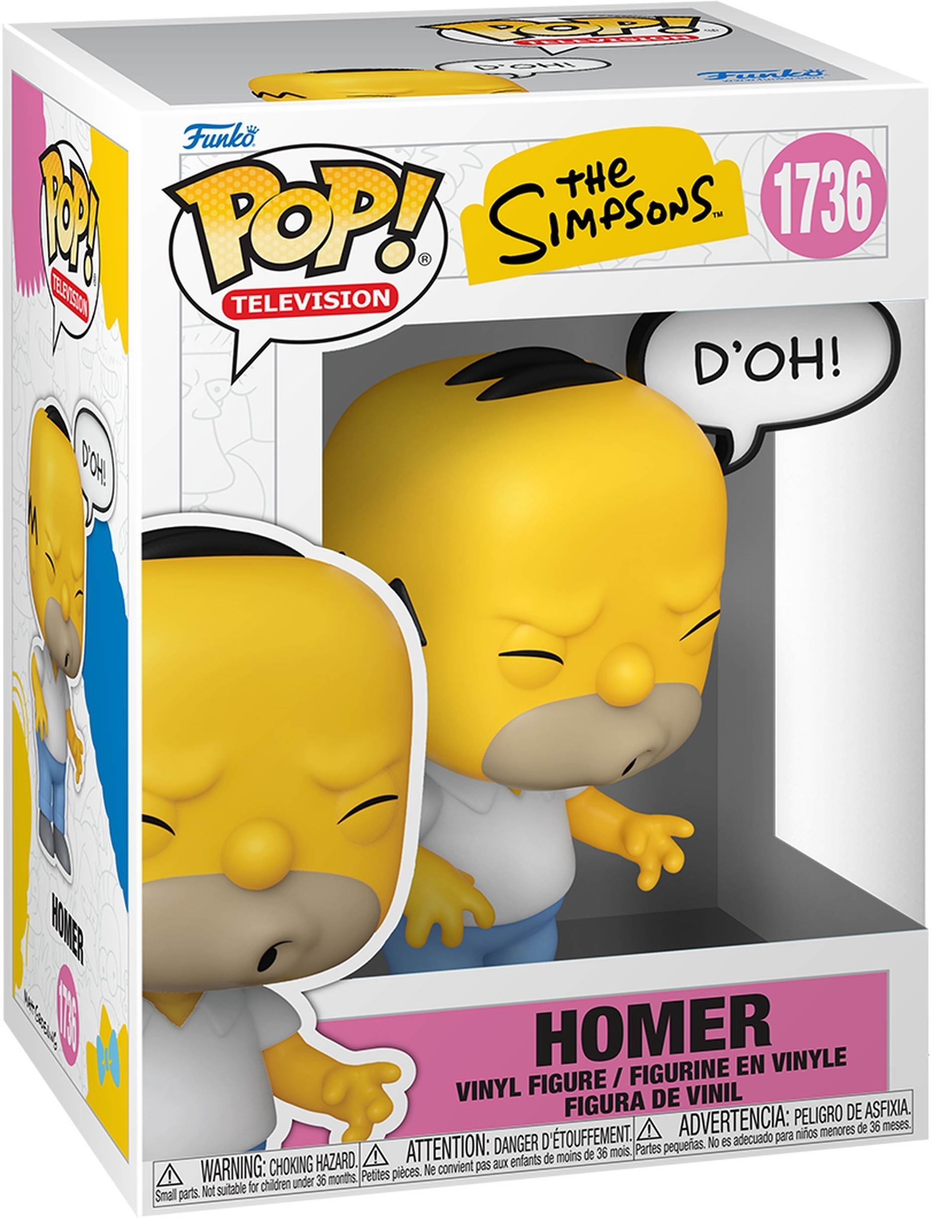 Фигурка Funko POP TV: Sayings: Simpsons S12- Homer (889698864121) фото 2