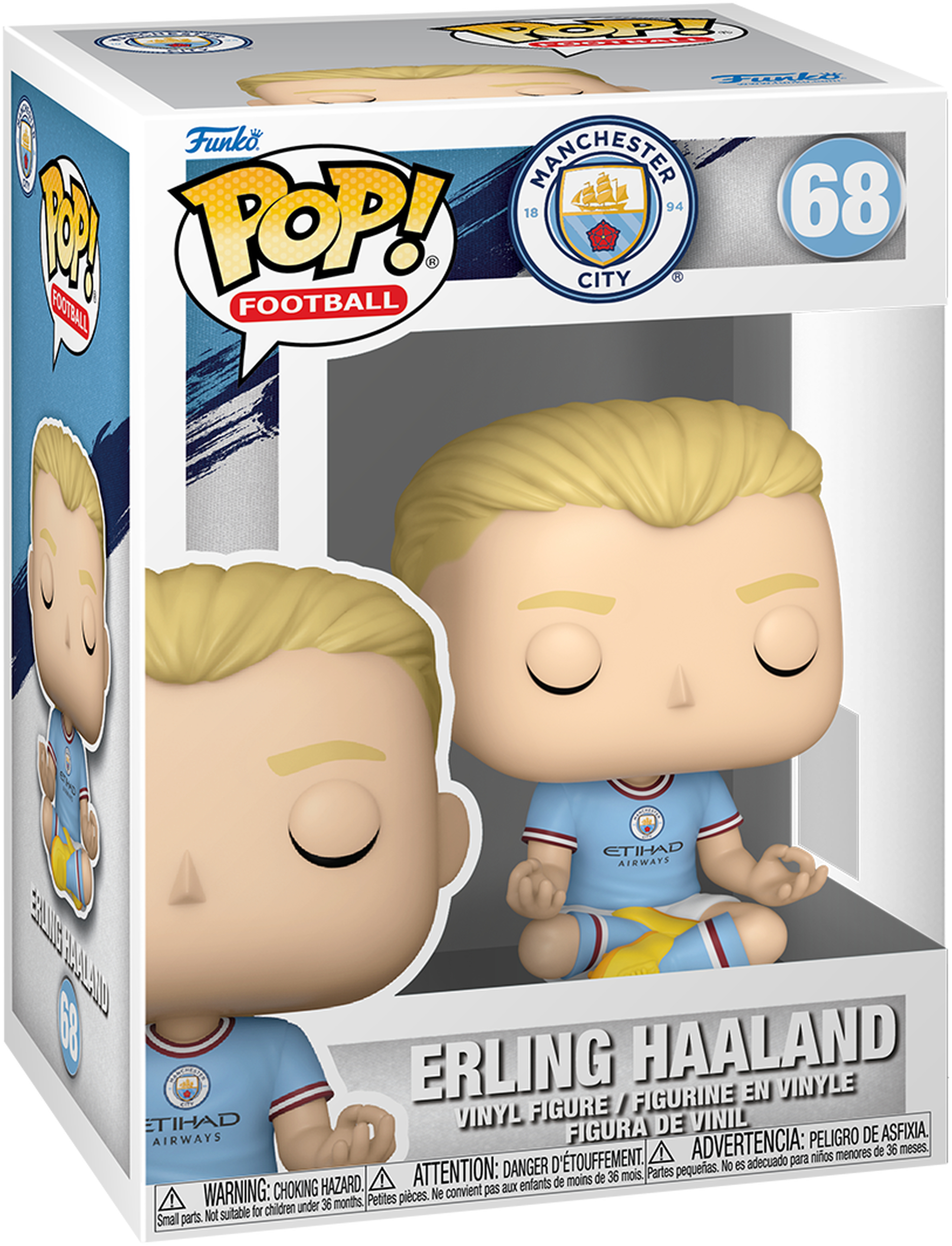 Фігурка Funko POP Football: FC Manchester City - Erling Haaland (5908305250425)фото2